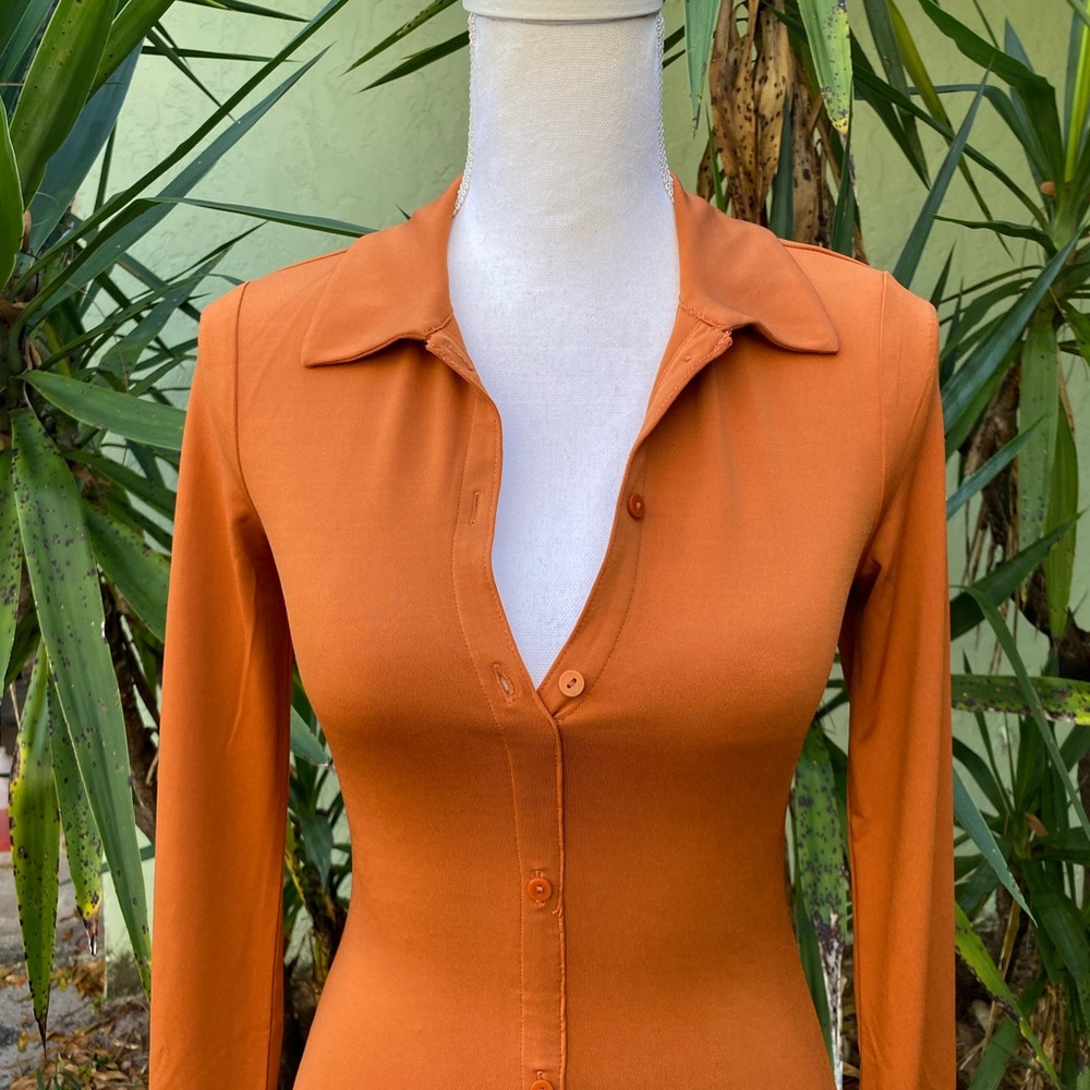 Abercrombie & Fitch Slinky Shirt Dress